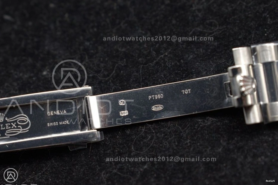 Black Gain GSF A2836 40 Crystal President Dial Weight DayDate SS on Bracelet 1206